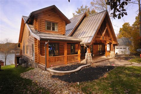 log houses with metal roofs|types of log cabins.